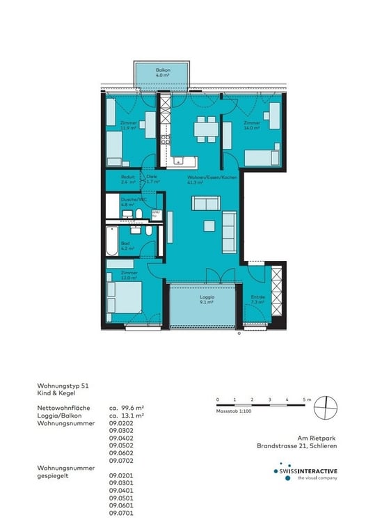 Moderne Wohnung mit exklusiven Vorzügen und urbanem Flair 9