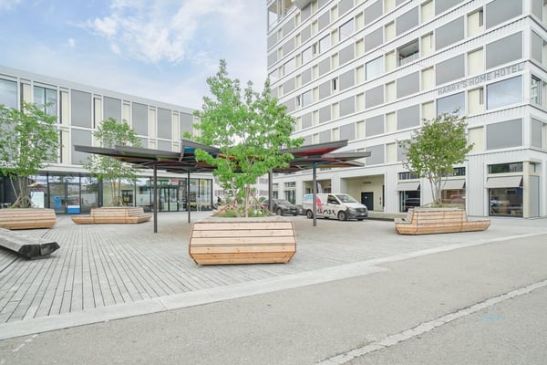 Ihr Gewerbe an exponierter Lage im prominenten Bäre Tower 1