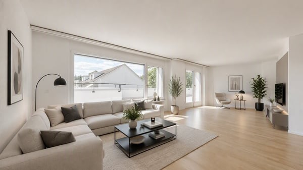 Stilvolle Attikawohnung mit über 100 Quadratmetern Dachterrasse 3