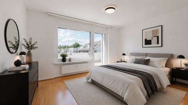 Stilvolle Attikawohnung mit über 100 Quadratmetern Dachterrasse 9