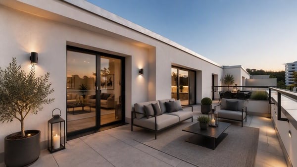 Stilvolle Attikawohnung mit über 100 Quadratmetern Dachterrasse 11