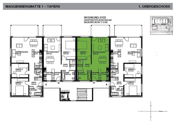 Schöne 2.5-Zimmer-Wohnung in Tafers! 8