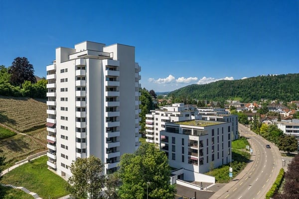 Geniessen Sie den den Feierabend auf Ihrer 126m2 Dachterrasse!