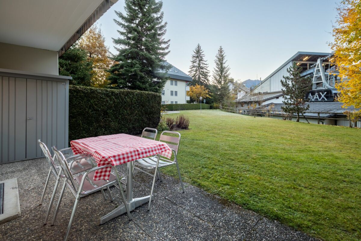 2 1/2 Zimmer Erdgeschosswohnung direkt bei den Bergbahnen in Laax