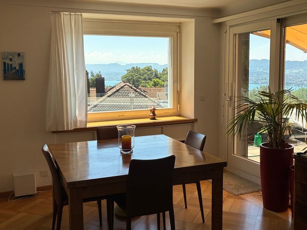 4.5-Zimmer-Attikawohnung mit Panorama-Terrasse am Zürichberg