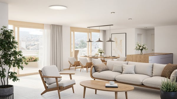 Grosszügige 5.5-Zimmer-Attikawohnung mit Blick aufs Seeland 4