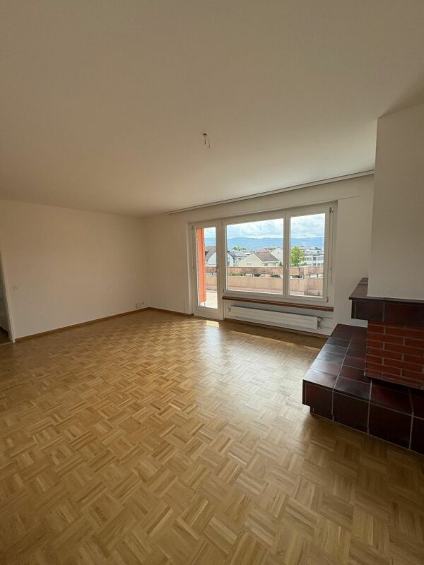 Dachterrassenwohnung mitten in Reinach mit Cheminée