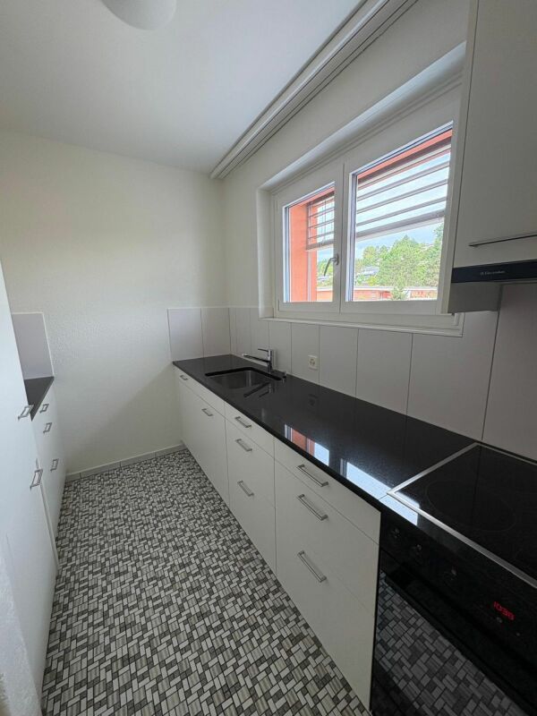 Dachterrassenwohnung mitten in Reinach mit Cheminée