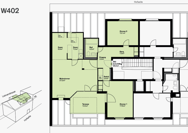 Moderne 2.5-Zimmerwohnung «am Ring» in Basel zu vermieten 10