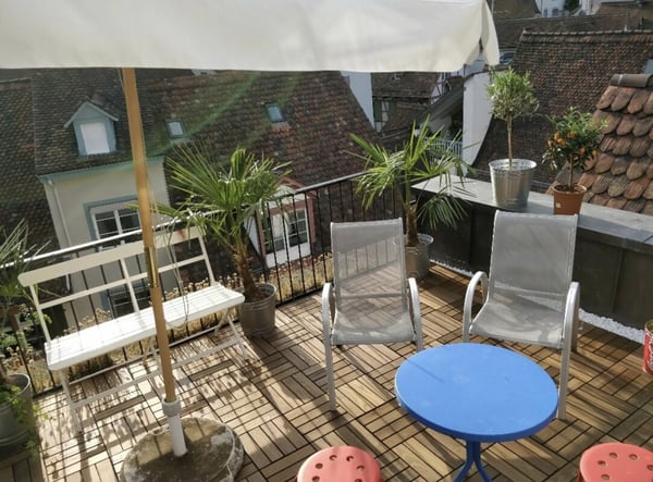 Charaktervolle Maisonette-Dachwohnung mitten in der Basler Altstadt - Befristet bis Ende Februar 2027 2