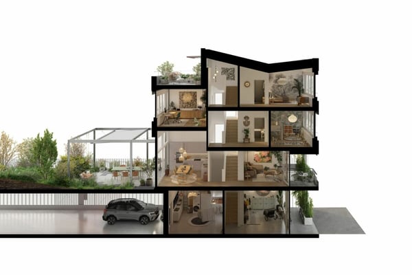 Townhouse im Projekt