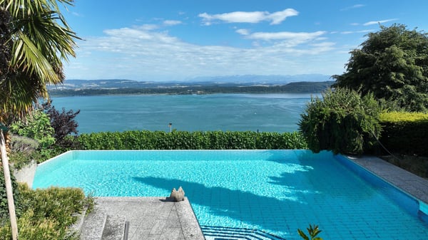 Exklusive Villa mit Pool und Seesicht in Ligerz 3