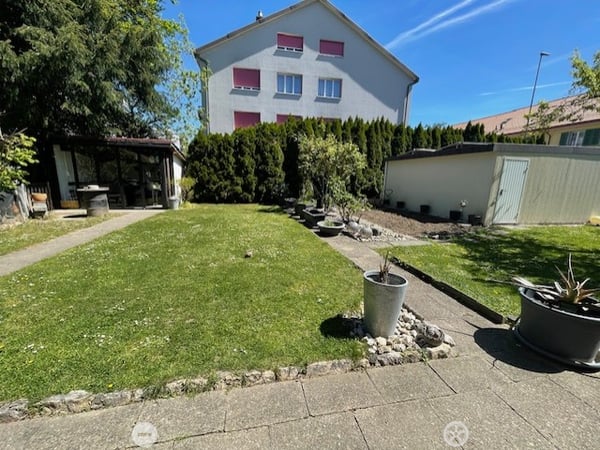 Dupplexwohnung in Terrasse und Garten