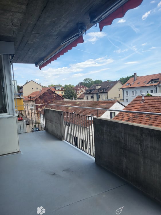 Außergewöhnliche 3.5-Zimmer-Wohnung mit diversen Balkone und Lift in Biel 2