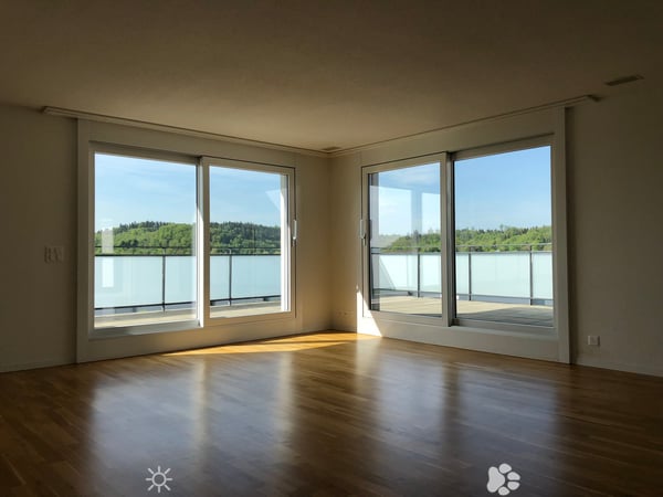 Helle 1-Zimmer-Dachwohnung mit Balkon und Minergie-Zertifikat in Biel 2