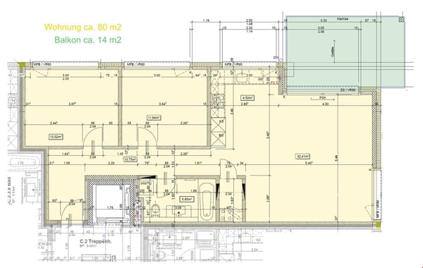 moderne Wohnung an ruhiger Wohnlage 2