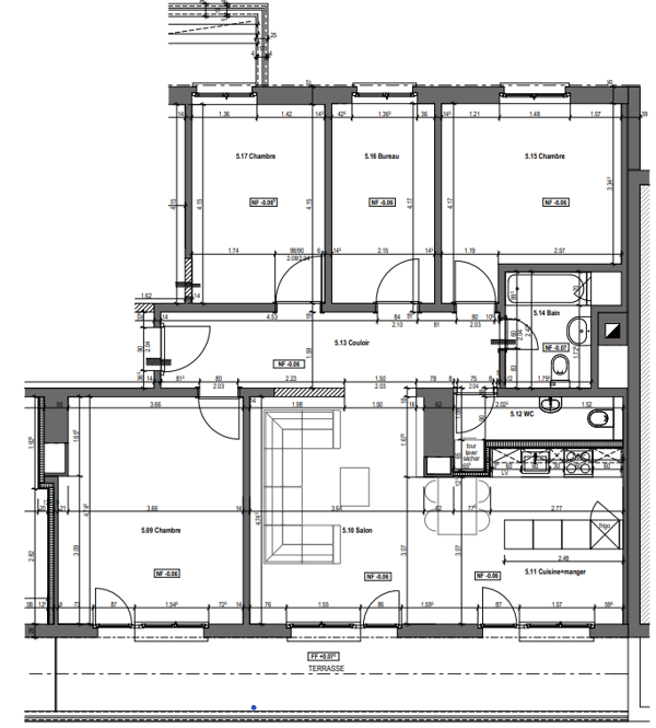 Zentrale Wohnung für Paare 15