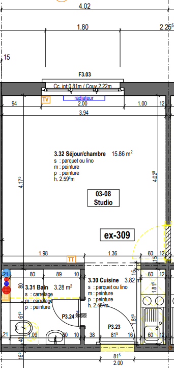 Studio an zentraler Lage 6