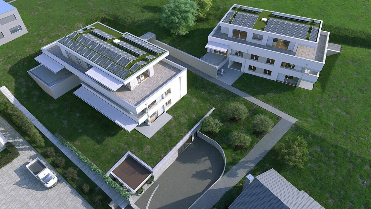 Moderne 5.5-Zimmer-Gartenwohnung mit Terrasse und Privatgarten - Neubau MFH Klösterli, Brig