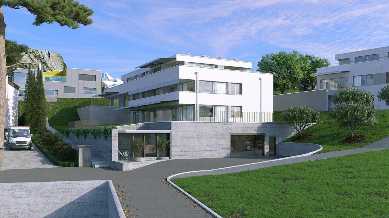 Attraktive 4.5-Zimmer-Neubauwohnung mit Balkon - MFH Klösterli, Brig