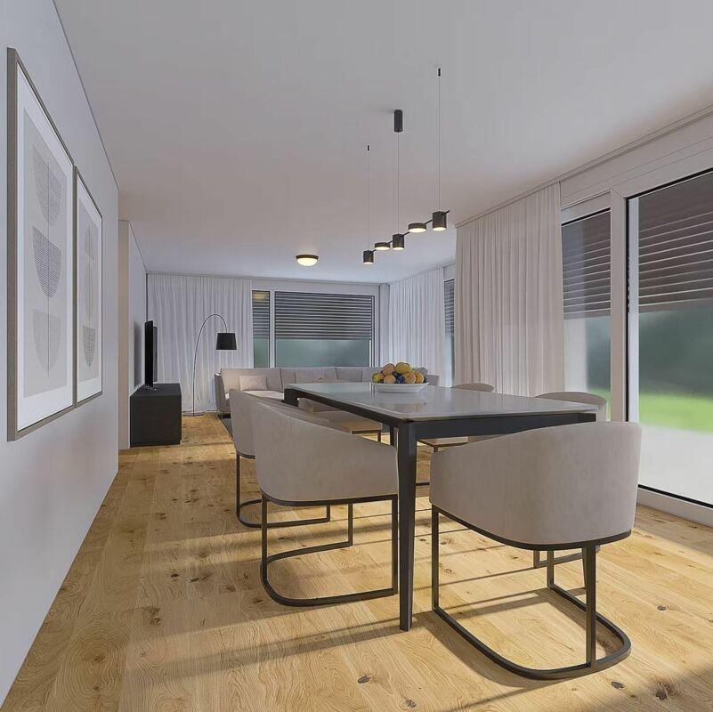 Attraktive 4.5-Zimmer-Neubauwohnung mit Balkon - MFH Klösterli, Brig