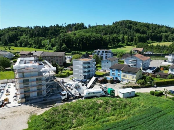 Neubau-Mehrfamilienhaus mit 4 Wohnungen und Einstellhalle - Stockweg 6, Studen BE 10
