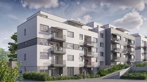 Perfekt für Paare und kleine Familien – moderne 3.5-Zimmer-Wohnung in Leuk 2