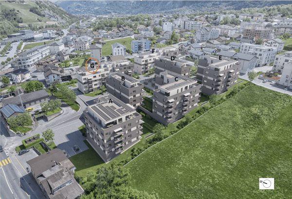 Familienparadies mit Garten – 4.5-Zimmer-Wohnung in Leuk