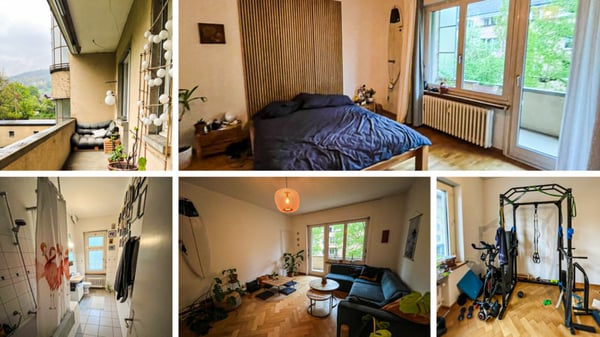 1½ ZI-WOHNUNG IN BERN - SANDRAIN, MÖBLIERT, TEMPORÄR 3