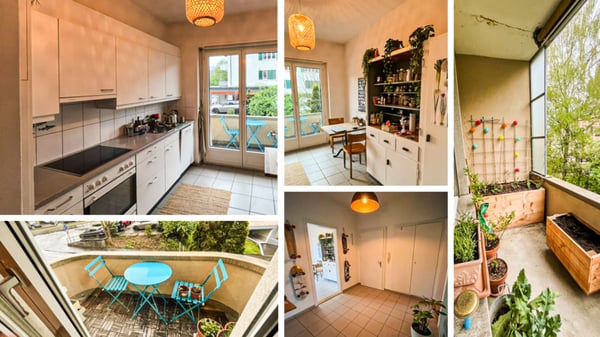 1½ ZI-WOHNUNG IN BERN - SANDRAIN, MÖBLIERT, TEMPORÄR 2