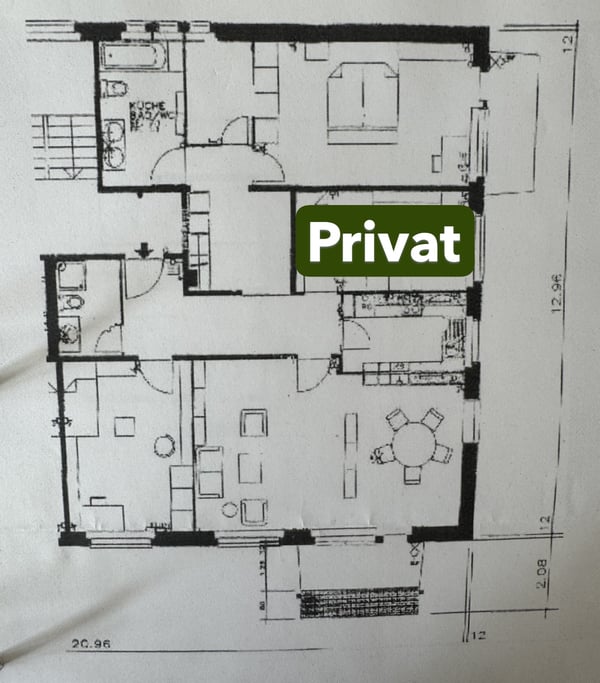 1½ ZI-WOHNUNG IN WINTERTHUR - VELTHEIM, MÖBLIERT, TEMPORÄR 10