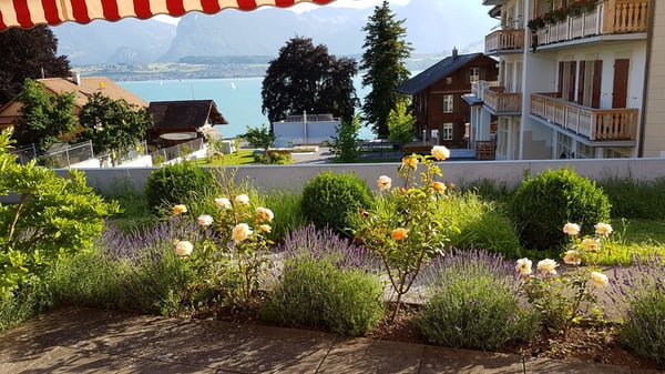 1½ ZI-WOHNUNG IN HILTERFINGEN (BE), MÖBLIERT, TEMPORÄR 9