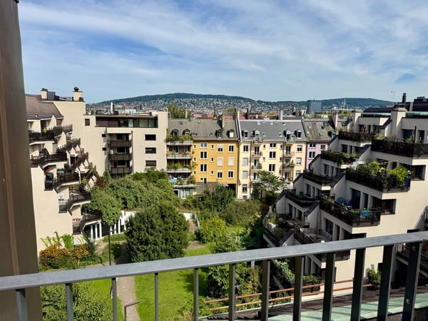 1½ ZI-WOHNUNG IN ZÜRICH - KREIS 1 WIEDIKON, MÖBLIERT, TEMPORÄR 10