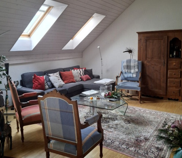 1½ ZIMMER-DACHWOHNUNG IN EBMATINGEN (ZH), MÖBLIERT, TEMPORÄR 1