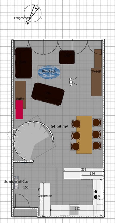 1½ ZI-WOHNUNG IN ADLIGENSWIL (LU), MÖBLIERT, TEMPORÄR 9