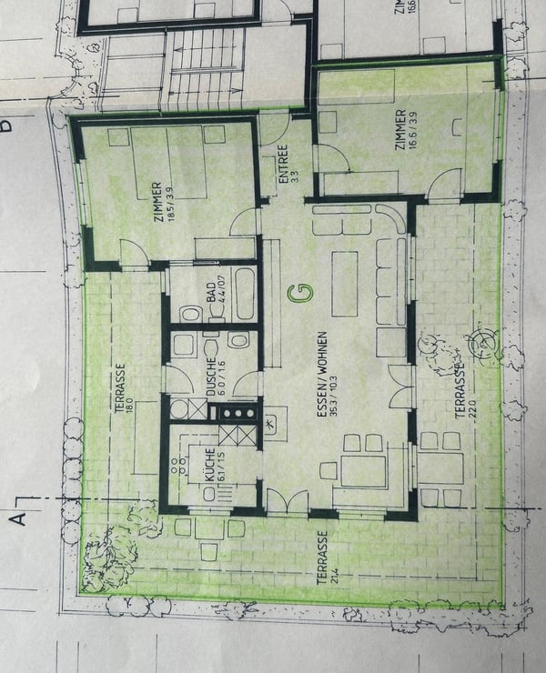 1½ ZI-WOHNUNG IN BÜLACH (ZH), MÖBLIERT, TEMPORÄR 10
