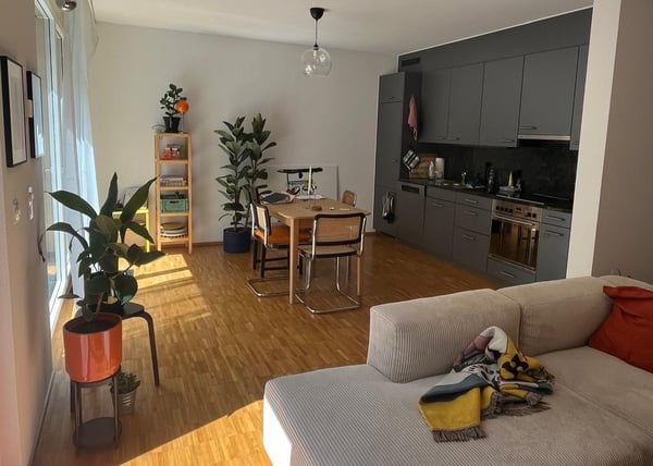 1½ ZI-WOHNUNG IN ZÜRICH - KREIS 3 BINZ, MÖBLIERT, TEMPORÄR 2