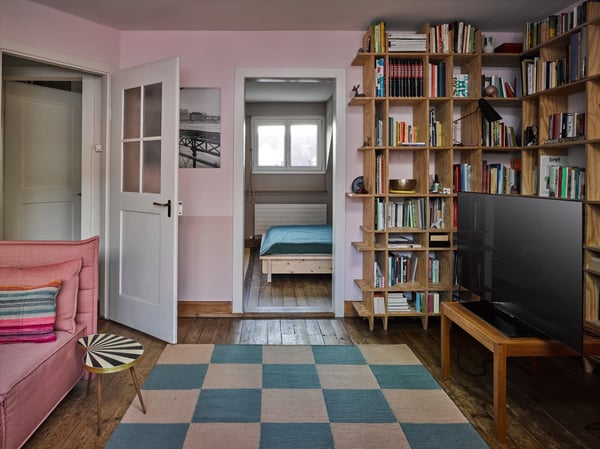 1 ZIMMER-HAUS IN ZÜRICH - KREIS 5 INDUSTRIEQUARTIER, MÖBLIERT, TEMPORÄ 4