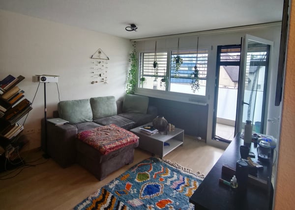 1½ ZI-WOHNUNG IN BAAR (ZG), MÖBLIERT, TEMPORÄR