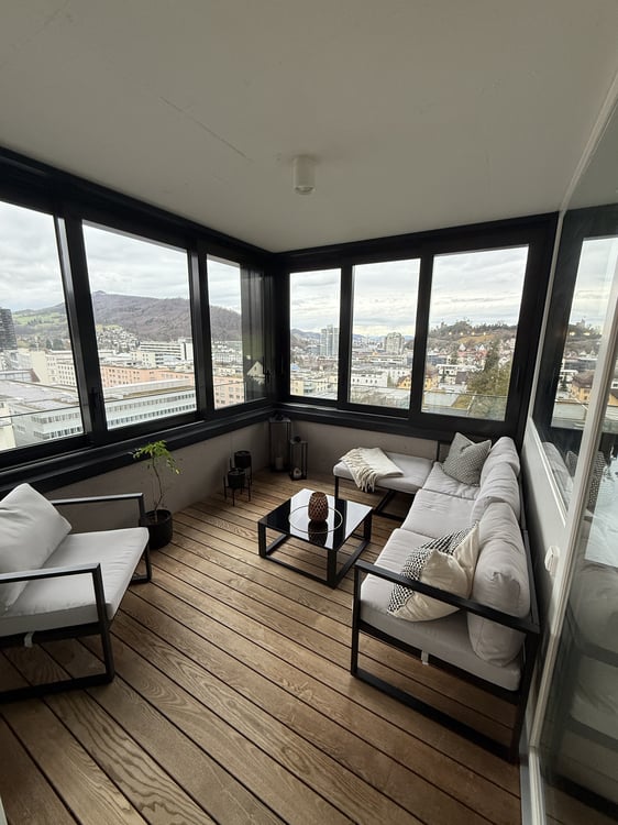 1½ ZI-WOHNUNG IN BADEN (AG), MÖBLIERT, TEMPORÄR 9