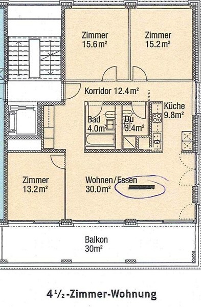1½ ZI-WOHNUNG IN ZÜRICH - KREIS 9 ALBISRIEDEN, MÖBLIERT, TEMPORÄR 9