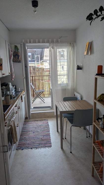 1½ ZI-WOHNUNG IN ZÜRICH - KREIS 3 WIEDIKON, MÖBLIERT, TEMPORÄR 4