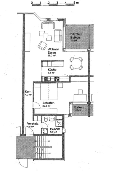 1½ ZI-WOHNUNG IN KILCHBERG (ZH), MÖBLIERT, TEMPORÄR 10