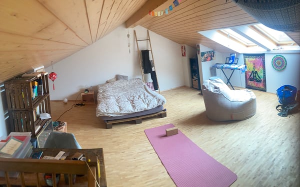 1 ZIMMER-MAISONETTEWOHNUNG IN SPIEGEL B. BERN (BE), MÖBLIERT, TEMPORÄR 3