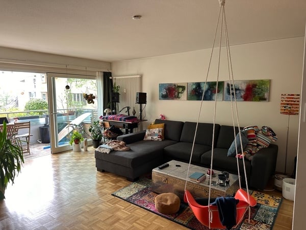 2½ ZI-WOHNUNG IN ZÜRICH - KREIS 10 WIPKINGEN, MÖBLIERT, TEMPORÄR 1