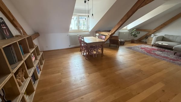 2½ ZIMMER-LOFT IN BASEL - ST. JOHANN, MÖBLIERT, TEMPORÄR 2