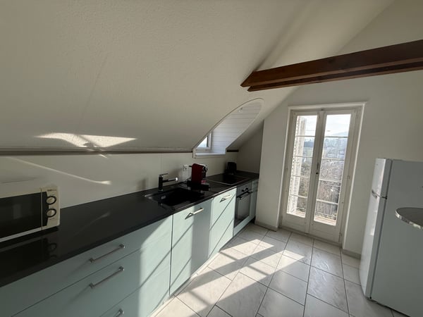 3½ ZIMMER-ATTIKAWOHNUNG IN HORGEN (ZH), MÖBLIERT 3