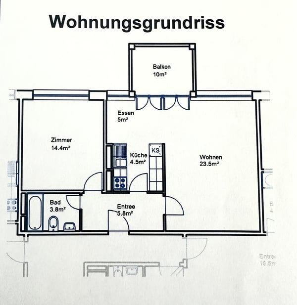 2½ ZI-WOHNUNG IN FÄLLANDEN (ZH), MÖBLIERT, TEMPORÄR 10