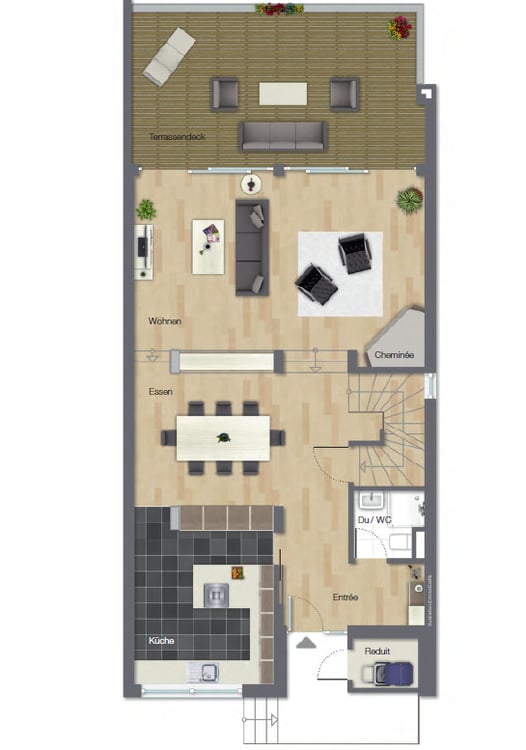 5½ ZIMMER-HAUS IN ZOLLIKOFEN (BE), MÖBLIERT, TEMPORÄR 9
