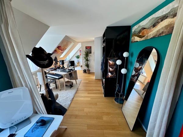 2½ ZIMMER-DACHWOHNUNG IN ZÜRICH - KREIS 10, MÖBLIERT, TEMPORÄR 3